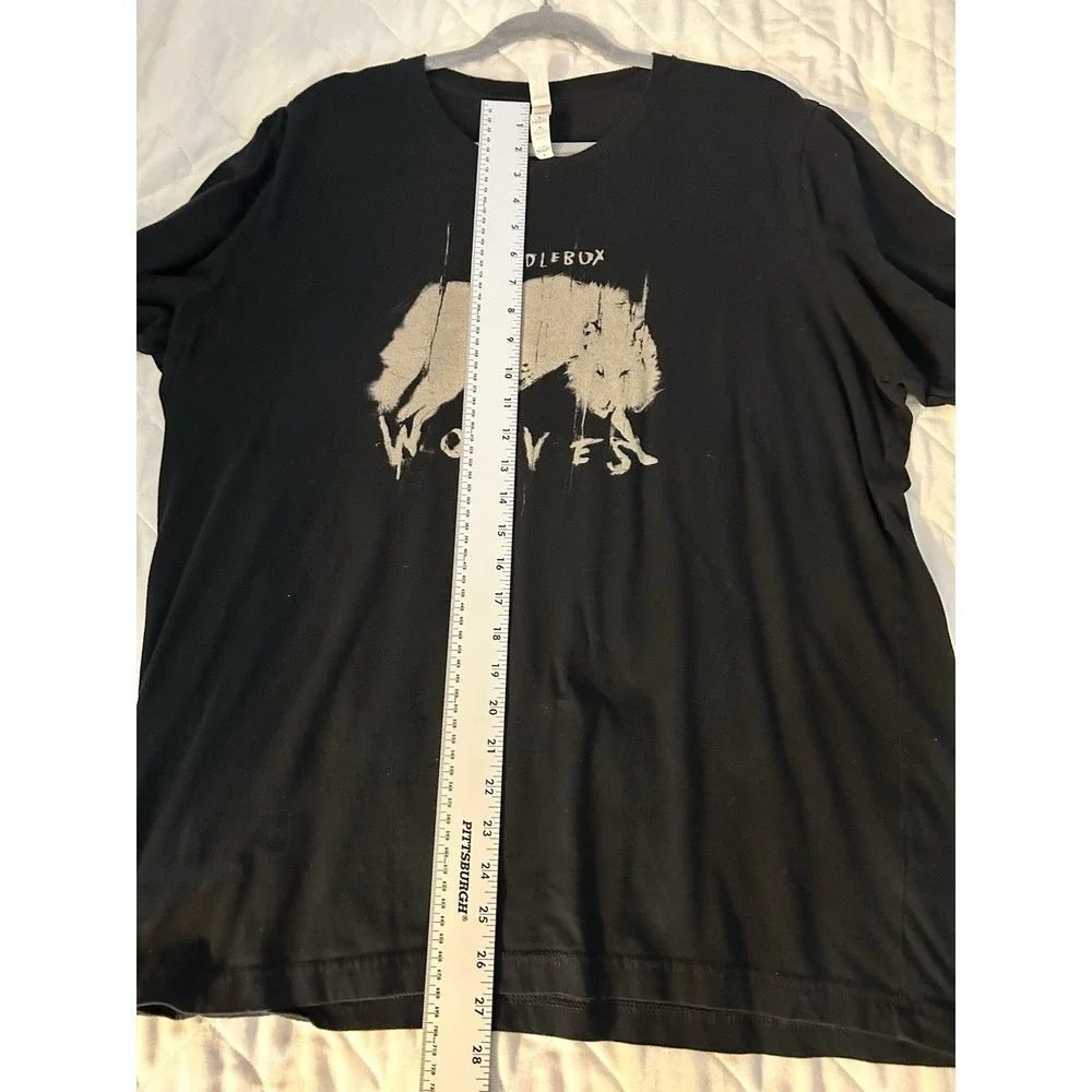 Candlebox "Wolves" 2022 Concert Tour Shirt XL Black Bella + Canvas 2-Sided - Picture 8 of 8